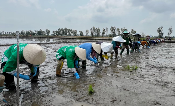 稲作の未来のため、世界の知見を集結し、コメの課題解決に取り組む